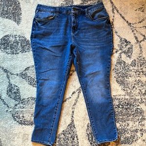 Time And Tru High Rise Curvy Jeans